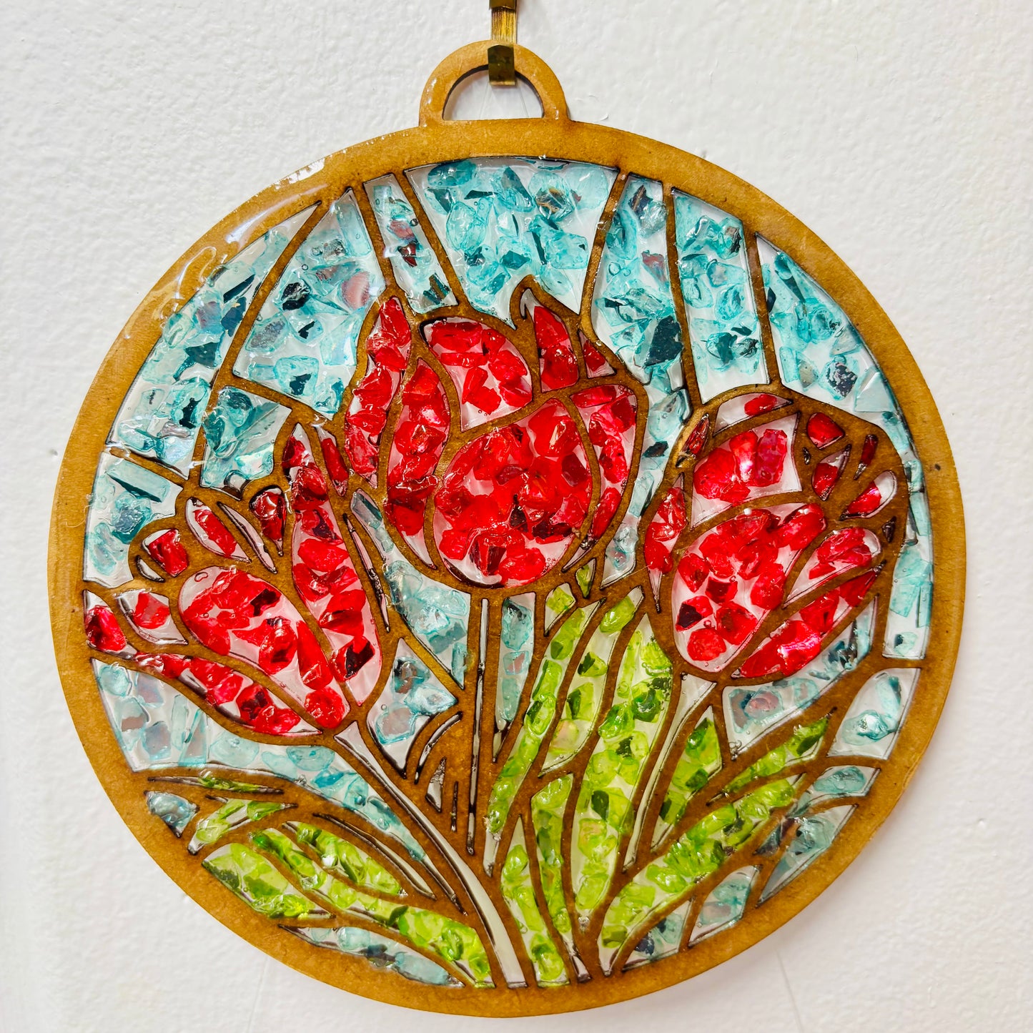 Crushed Glass Sun Catcher Workshop - Vassar