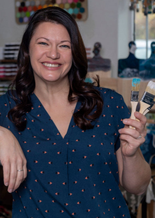 Photo of Theresa Kain owner of Rose Island Originals