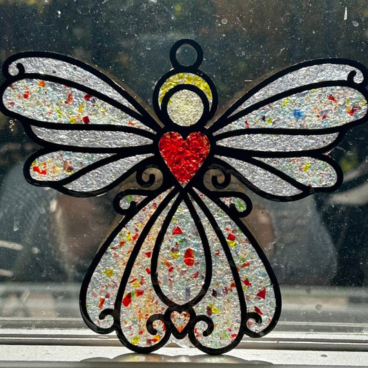 Angel suncatcher