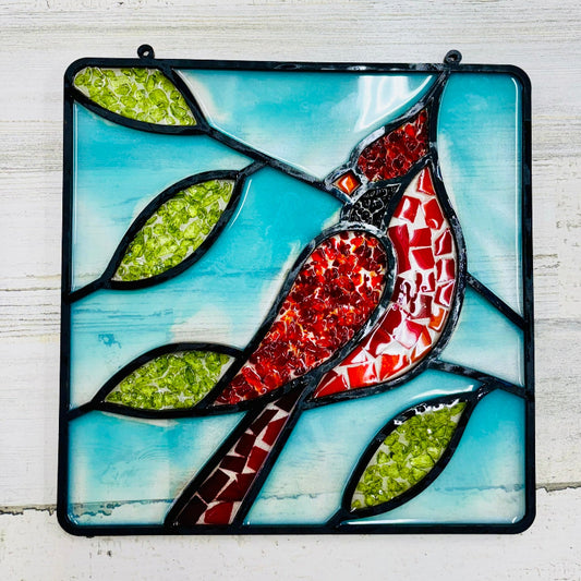 Cardinal suncatcher