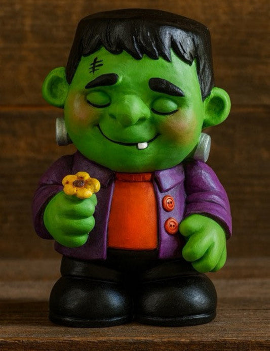 ceramic Frankenstein figurine