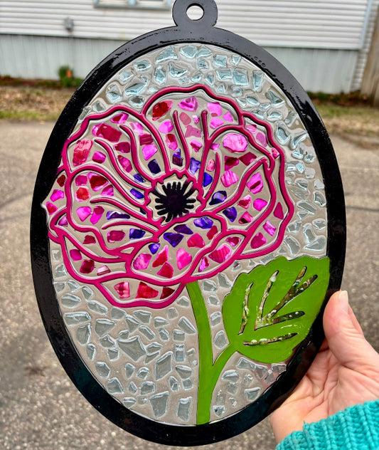 Poppy Suncatcher