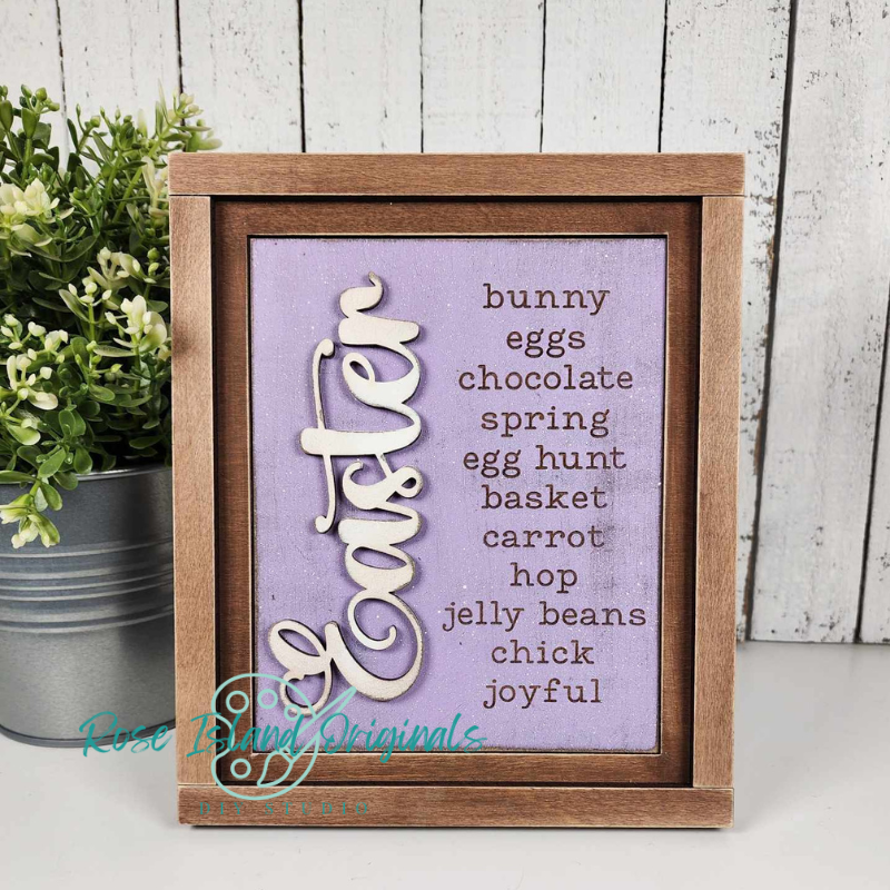 Primitive Easter Sign Trio Set -RIO1793